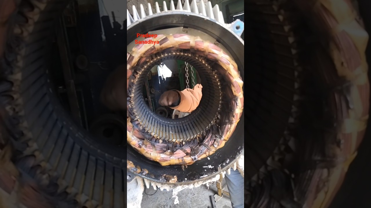 75 Hp 1482 RPM Induction Motor ABB Make Unloading 