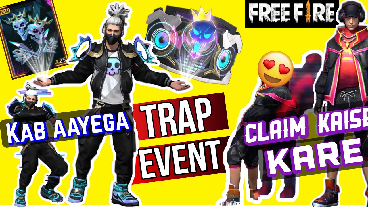 T.R.A.P EVENT 🥶LEGENDARY BUNDLE | FREE FIRE 6th Anniversary 😍 | TRAP EVENT