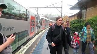REPOSTED VIDEO.  Sydney Blue Mountains by Train. John Coyle video.