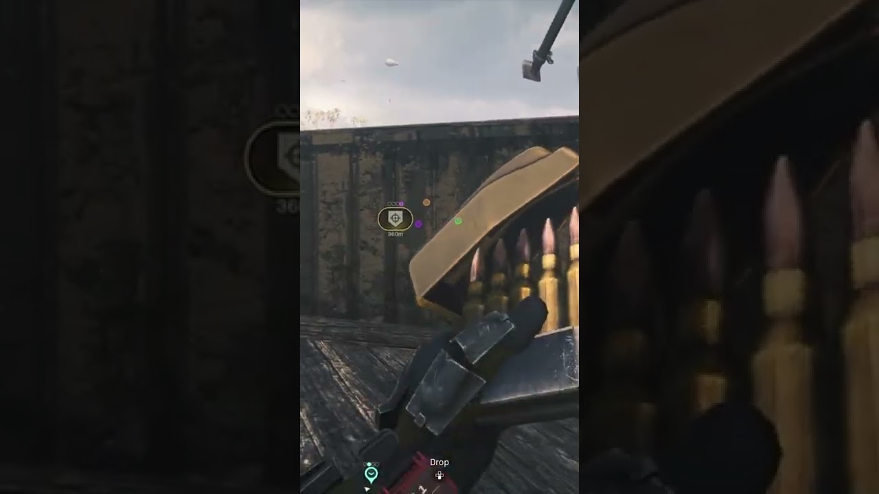 Warming up to main shot