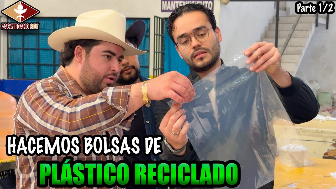 NO CONTAMINAMOS EL PLANETA hacemos bolsas de PLÁSTICO RECICLADO Grupo KZ