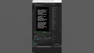 Boost Your Video Editing Skills with After Effects Paragraph Panel