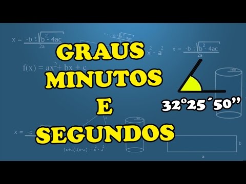 Transformação entre GRAUS, MINUTOS E SEGUNDOS