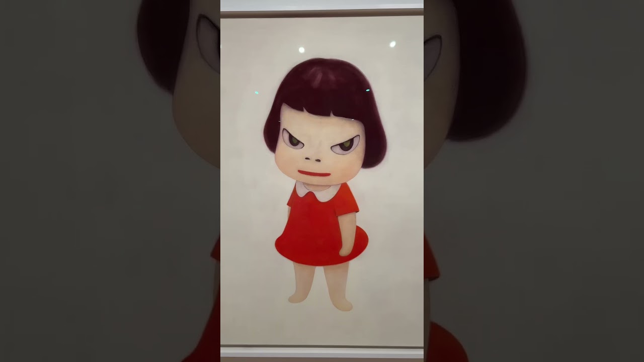 yoshitomo nara exhibition in southbank centre and may have shed a tear🥹 