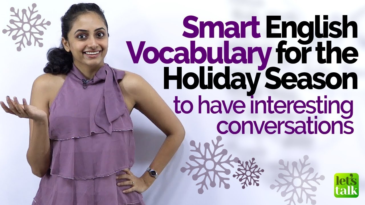business english book Learn Smart English Vocabulary for the Holiday Season | English Lesson by Meera