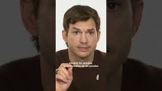 Ashton Kutcher talking about Messi