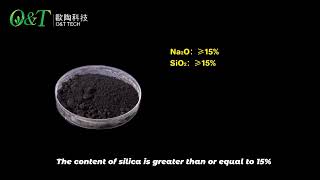 Black sodium metasilicate