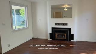 649 Sunset Way, Grants Pass, OR 97527 | Just Listed Homes in Grants Pass Oregon | This Week