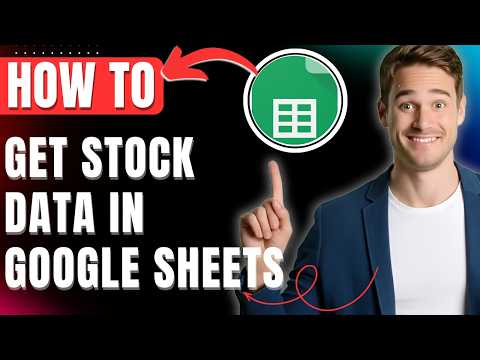 How to Get Stock Data in Google Sheets with Google Finance