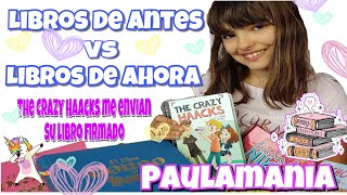 LIBROS MODERNOS Vs LIBROS ANTIGUOS - THE CRAZY HAACKS ME ENVIAN SU LIBRO FIRMADO - PaulaMania