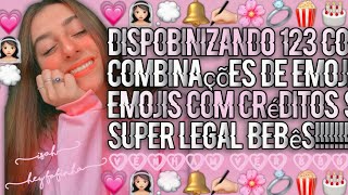 ➳˚₊😉💗‧₊.Disponibilizando 100 Combinações De Emojis! screenshot 4