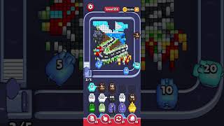 Pixel Flow level 555 Very Hard #games #gaming #gameplay #walkthrough  