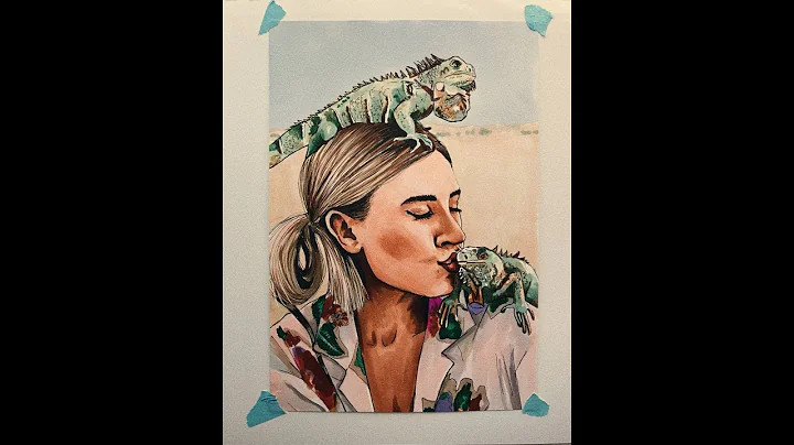 Drawing Realistic Portrait with Copic Markers