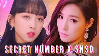 SECRET NUMBER x SNSD - Who Dis / You Think [MASHUP]