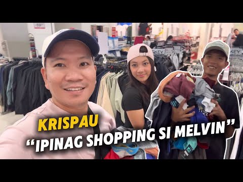 KRISPAU IPINAG SHOPPING SI MELVIN