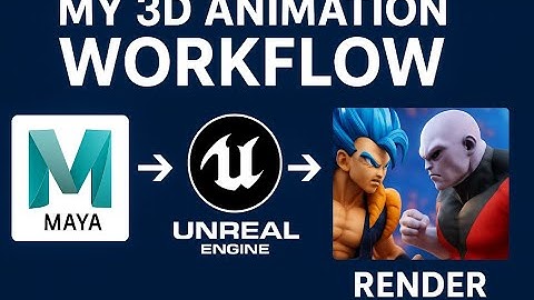 My 3D Animation Workflow – Gogeta vs Jiren | Maya to Unreal Engine 5