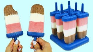 How To Make Neapolitan Popsicles! screenshot 5
