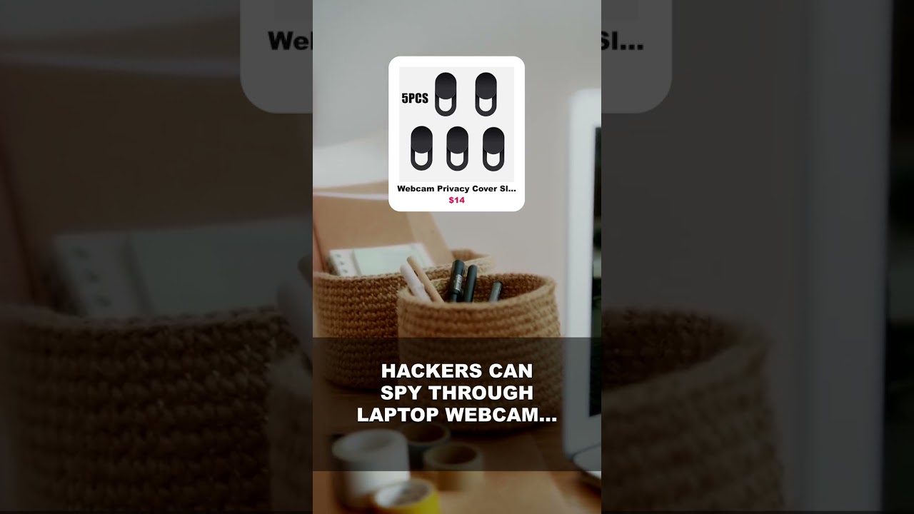 Webcam Privacy Cover — simple privacy fix for your laptop