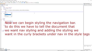 HTML Navigation Bar & CSS Roll Over Buttons
