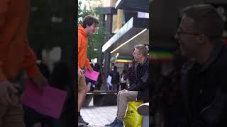 Giving Strangers $50 In exchange for a hug! 🥰