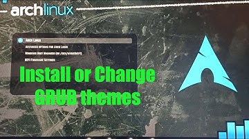 How to Install or Change GRUB Theme manually on Ubuntu Fedora Arch - Step-by-Step (No Scripts!)