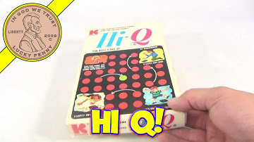 Hi Q Peg Game Of Skill #120, 1972 Kohner Bros