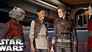 CERE JUNDA AND GREEZ MEET NIGHTSISTER MERRIN FOR THE FIRST TIME (STAR WARS JEDI FALLEN)