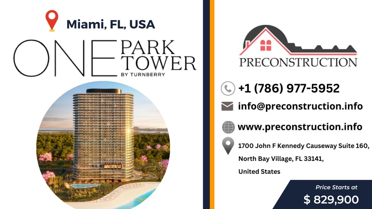 One Park Tower by Turnberry | Miami | Florida | New development | Preconstruction.info