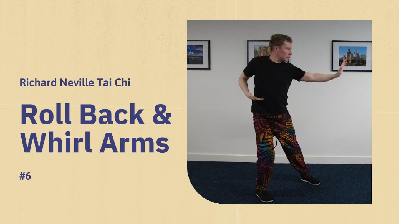 Tai Chi for Beginners | Lesson 6: Step Back and Repulse Monkey | Roll ...