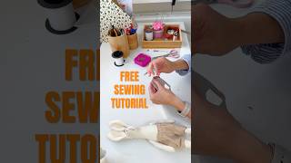 DIY Bunny Toy 🐰 Easy Sewing Tutorial