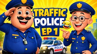 🚓 Motu Patlu | Traffic Police Episode 1 | Funny 🤣 Hindi Cartoon (2025)