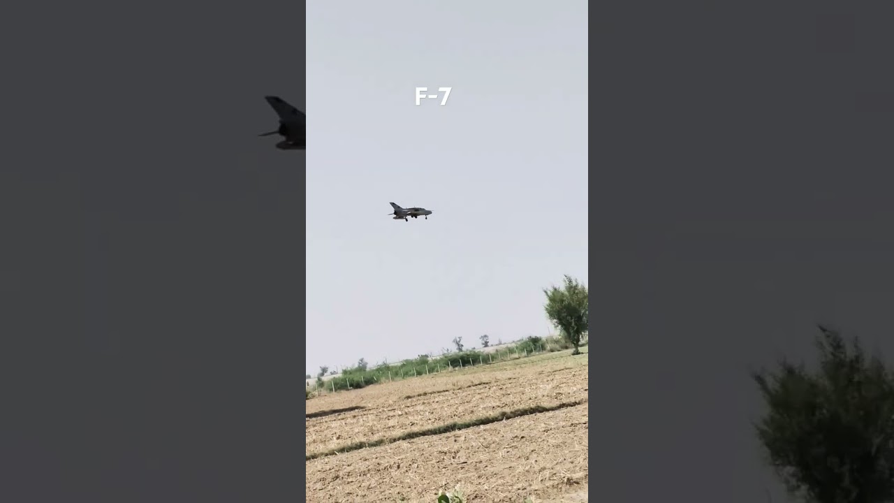 PAF | F-7 jets | landing moments | M M ALAM base | Mianwali