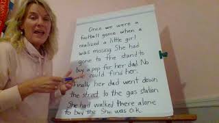 1st grade Maisa Writing Unit 2 Lesson 1
