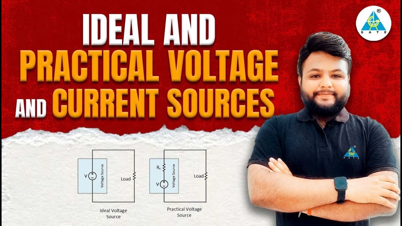 📌Ideal vs Practical Voltage/Current Source | Exam-Perfect Explanation | by Ravi Sir