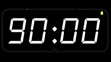 90 MINUTES COUNTDOWN
