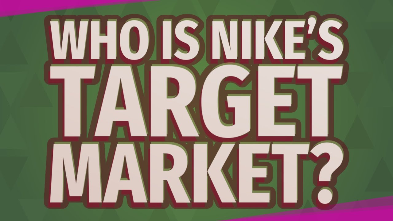 Who Nike's market? - YouTube