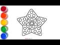 🌟 Star Pop It Drawing for Kids ⭐🎨 | Learn Colors & Fun 2D Animation 🎶| Chuchu Draw TV