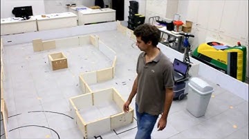 Robot follower - path following using Kinect and pan-tilt system