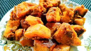 Vazhakkai Varuval Recipe - Chettinad Valakkai Varuval - Raw Banana Fry Recipe - Vazhakkai Masala Fry