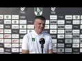 30. kārta: FK Tukums 2000 3:2 FK Metta (Preses konference) (Kristaps Dišlers un Andris Riherts)