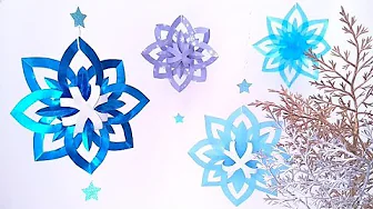 【簡単✨折り紙】立体的な雪の結晶✨雪の花【クリスマスオーナメント】✨How to make paper Christmas ornament. 【簡単✨折り紙】立体的な雪の結晶✨雪の花【クリスマスオーナメント】✨How to make paper Christmas ornament.