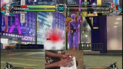 Tatsunoko vs Capcom :: Fight stick :: Run threw of arcade Part 2