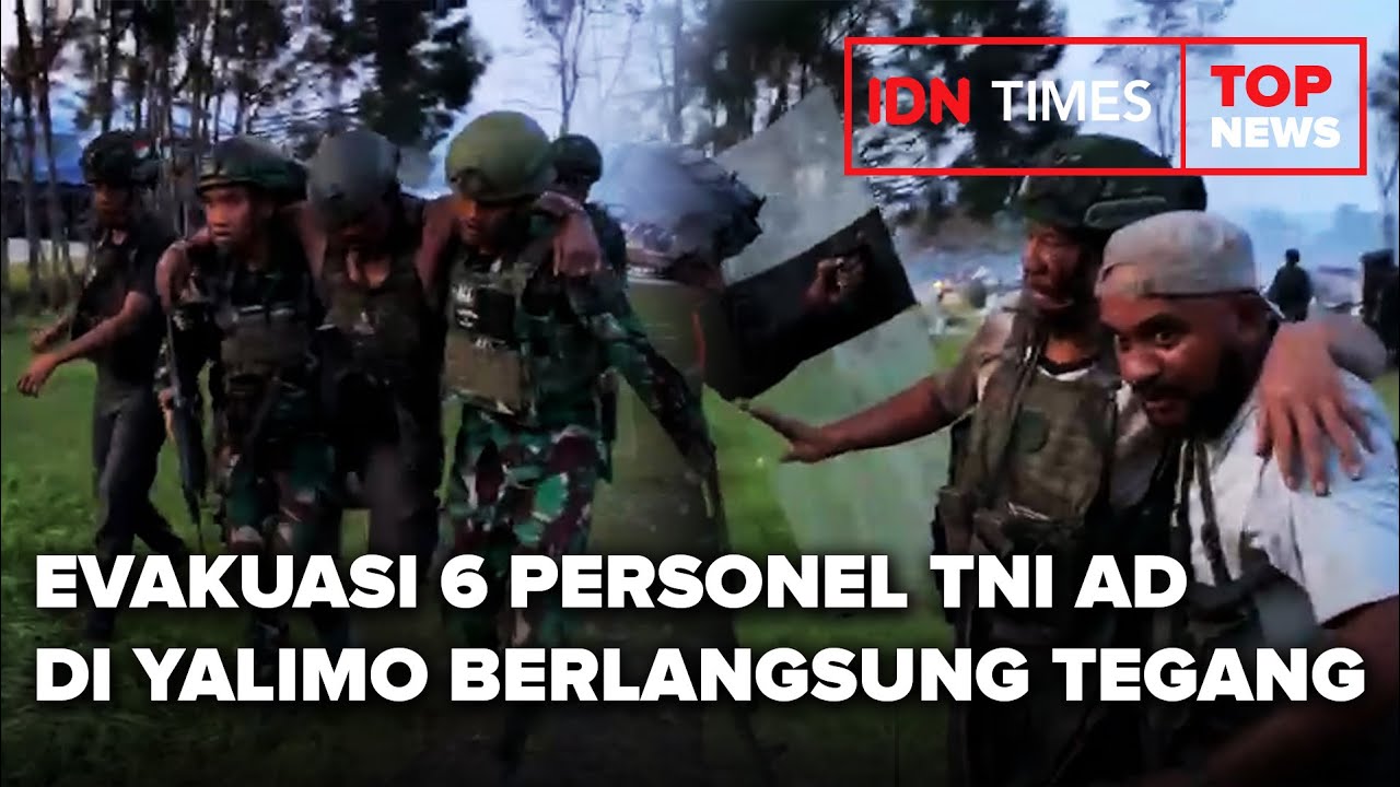 TOP NEWS - Proses Evakuasi 6 Personel TNI AD Di Yalimo Berlangsung Tegang