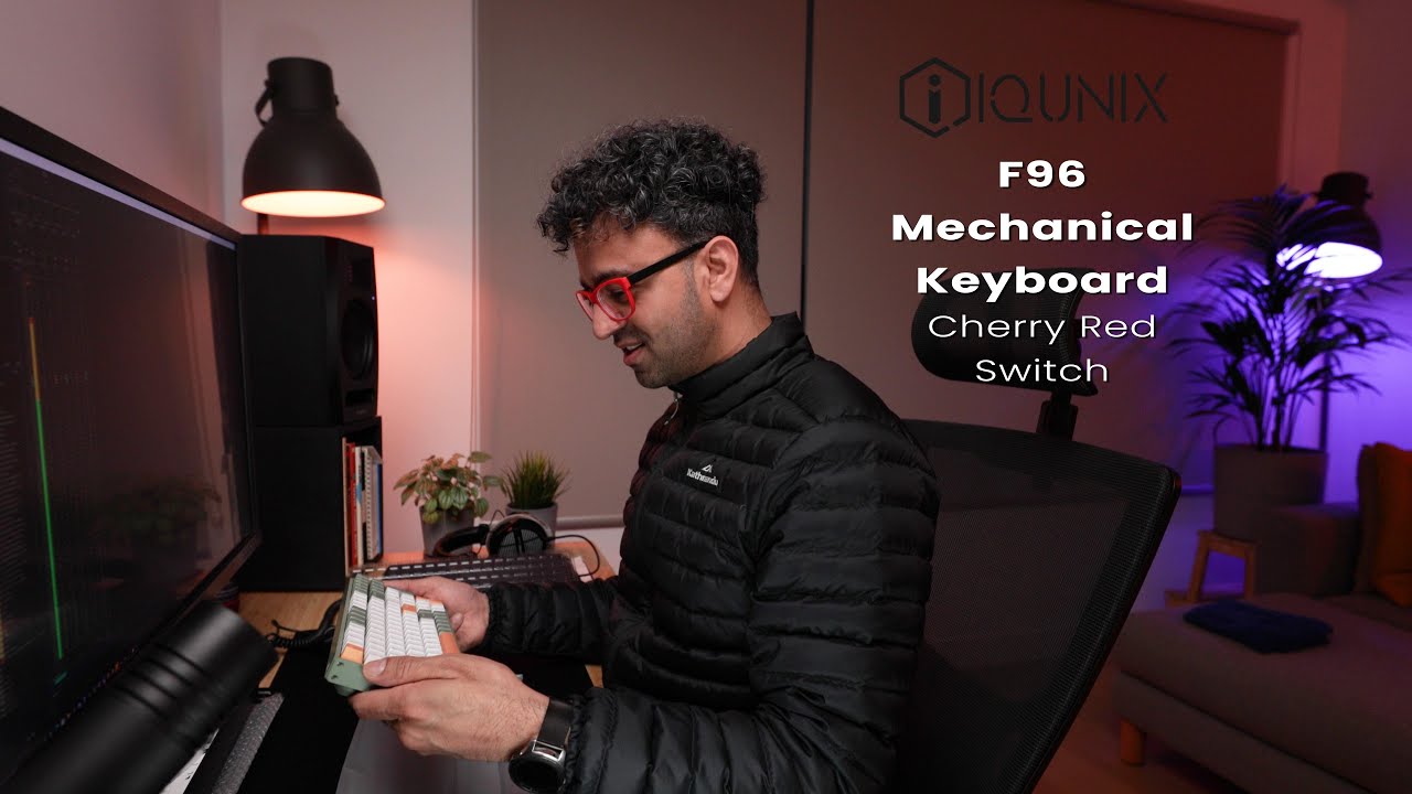 IQunix F96 (2021 model) with cherry red switches in avocado colour