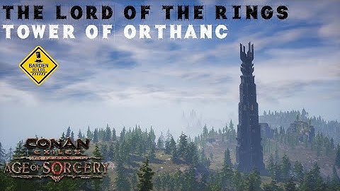 Conan Exiles: Tower of Orthanc (Speed Build/ No Mods)