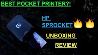 HP SPROCKET | HANDY, PORTABLE, SMARTPHONE PRINTER | UNBOXING | REVIEW | SETUP | HOW TO USE