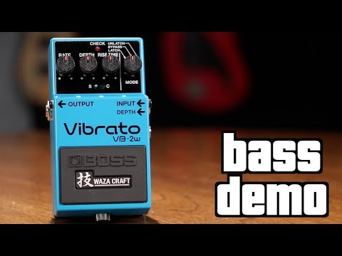 Boss VB-2W Bass Demo