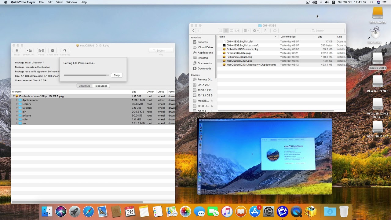 Update 10.13.1 Beta 5 with Pacifist
