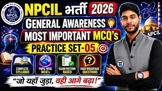 NPCIL General Awareness MCQ Practice Set - 06 | Plant Operator Fitter, Machinist Exam Preparation