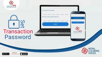 How to Set transaction password in Connectips Account for Secure payment Process with full steps.